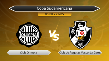 Copa Sudamericana Club Olimpia VS Club de Regatas Vasco da Gama